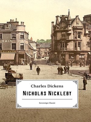cover image of Nicholas Nickleby